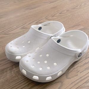 White Crocs